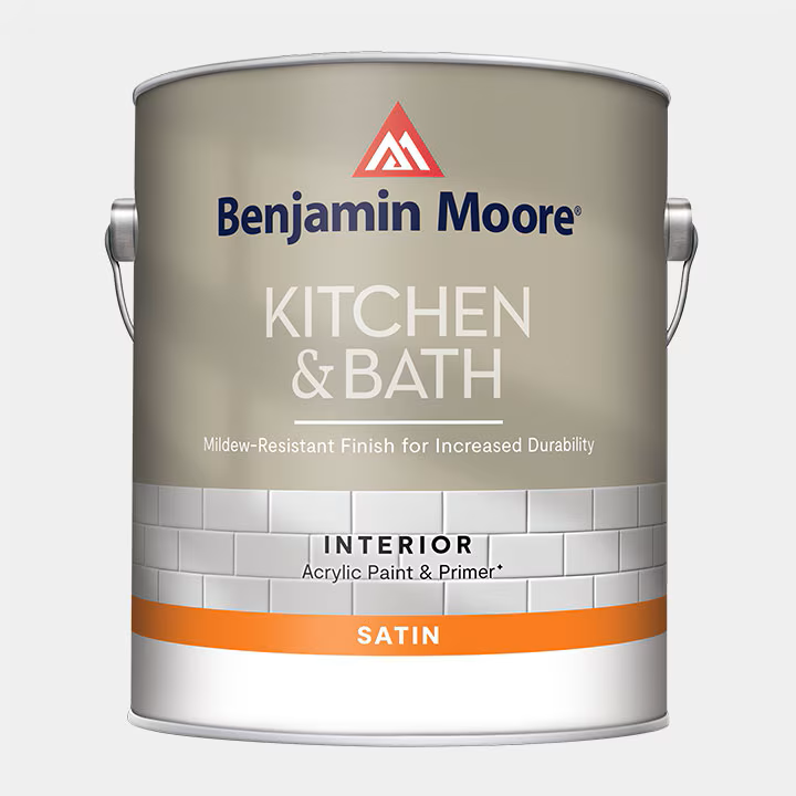 Kitchen & Bath Interior Paint - Satin